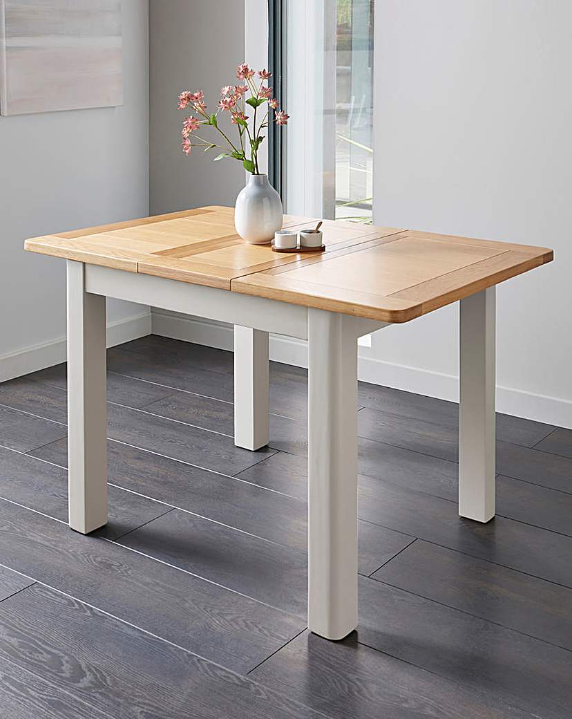Logan Two-Tone Small Extending Table