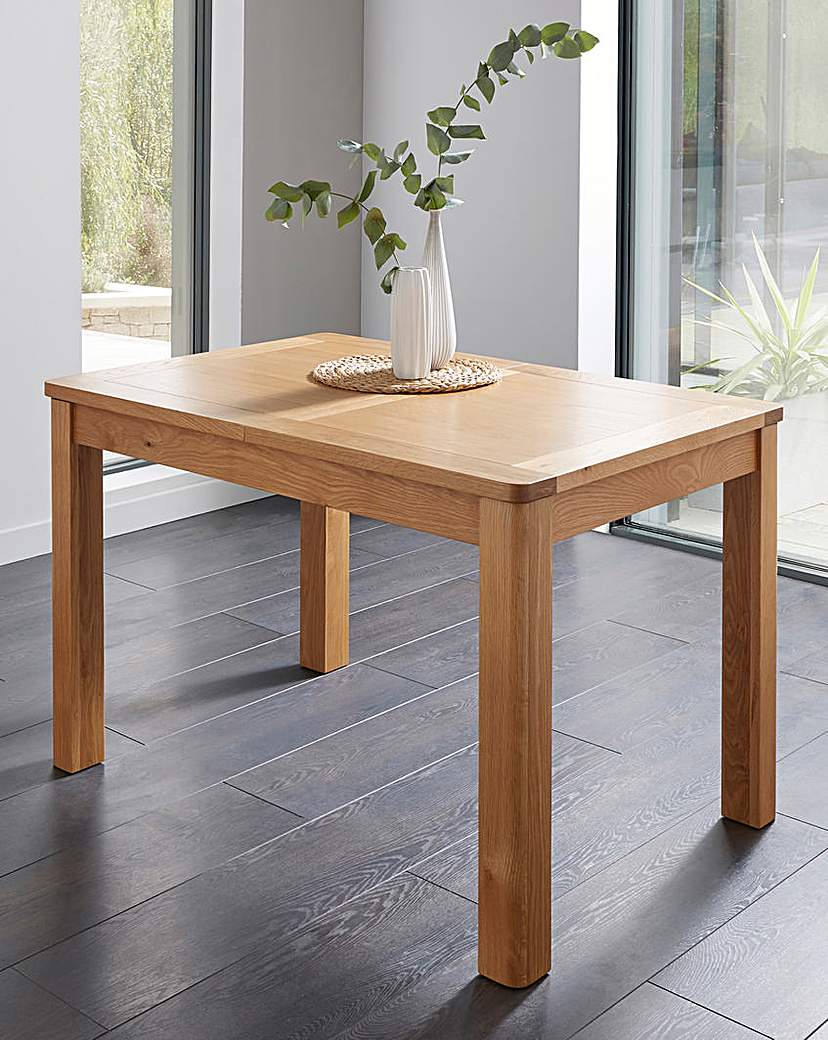Logan Oak Large Extending Dining Table