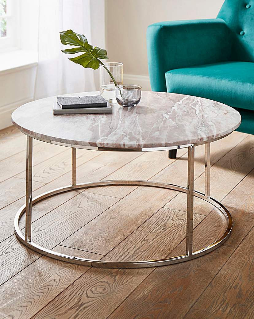 Image of Fiorenza Marble Coffee Table
