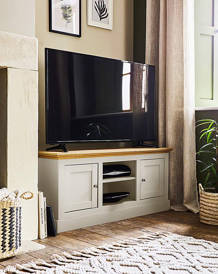 Julipa Ashford Wide TV Stand - Cream