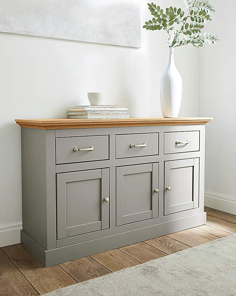 Julipa Ashford 3 Door Drawer Sideboard