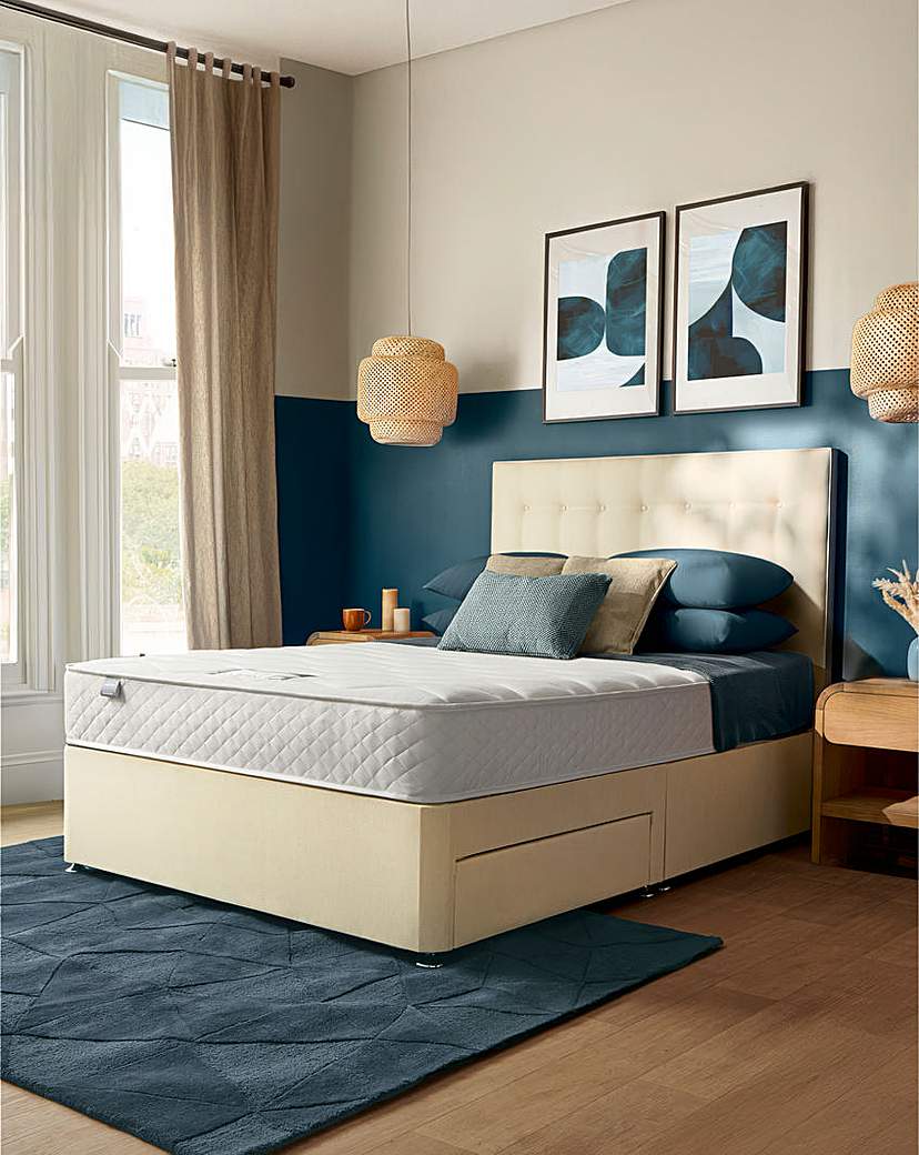 Silentnight 1000 Pocket Divan Set with 2 Drawers
