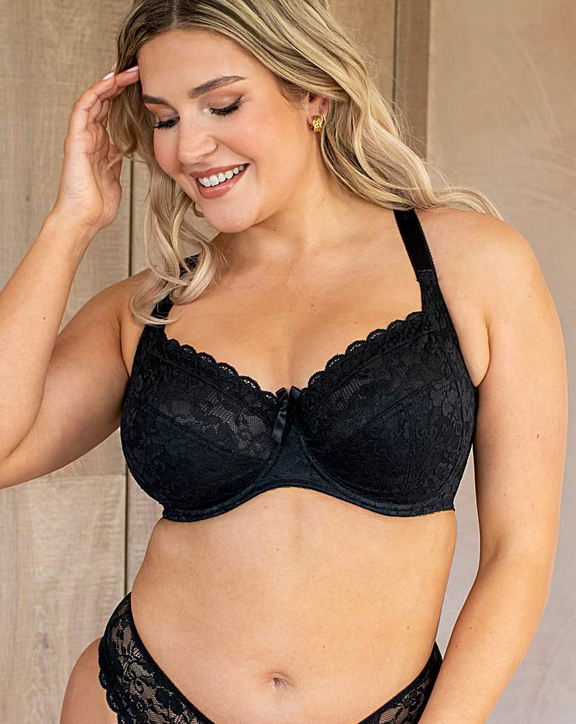 Pour Moi Rebel Full Cup Bra Black