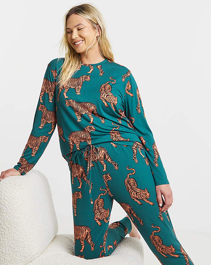New In - Chelsea Peers Crew Neck PJ Set