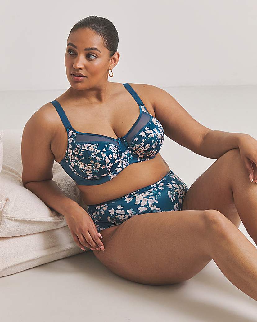 New In - Goddess Kayla Full Cup Bra Teal