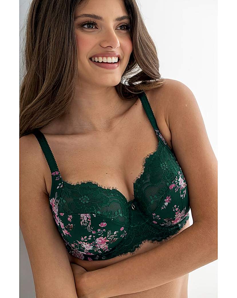 Pour Moi Bliss Full Cup Wired Bra Forest