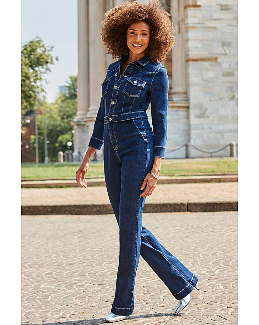 Sosandar Western Bootcut Jumpsuit