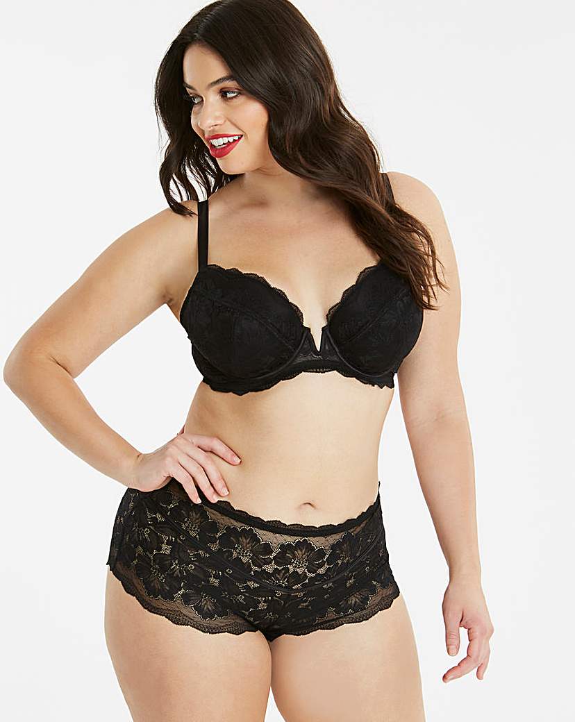 Image of Katie Lace Padded Plunge Bra