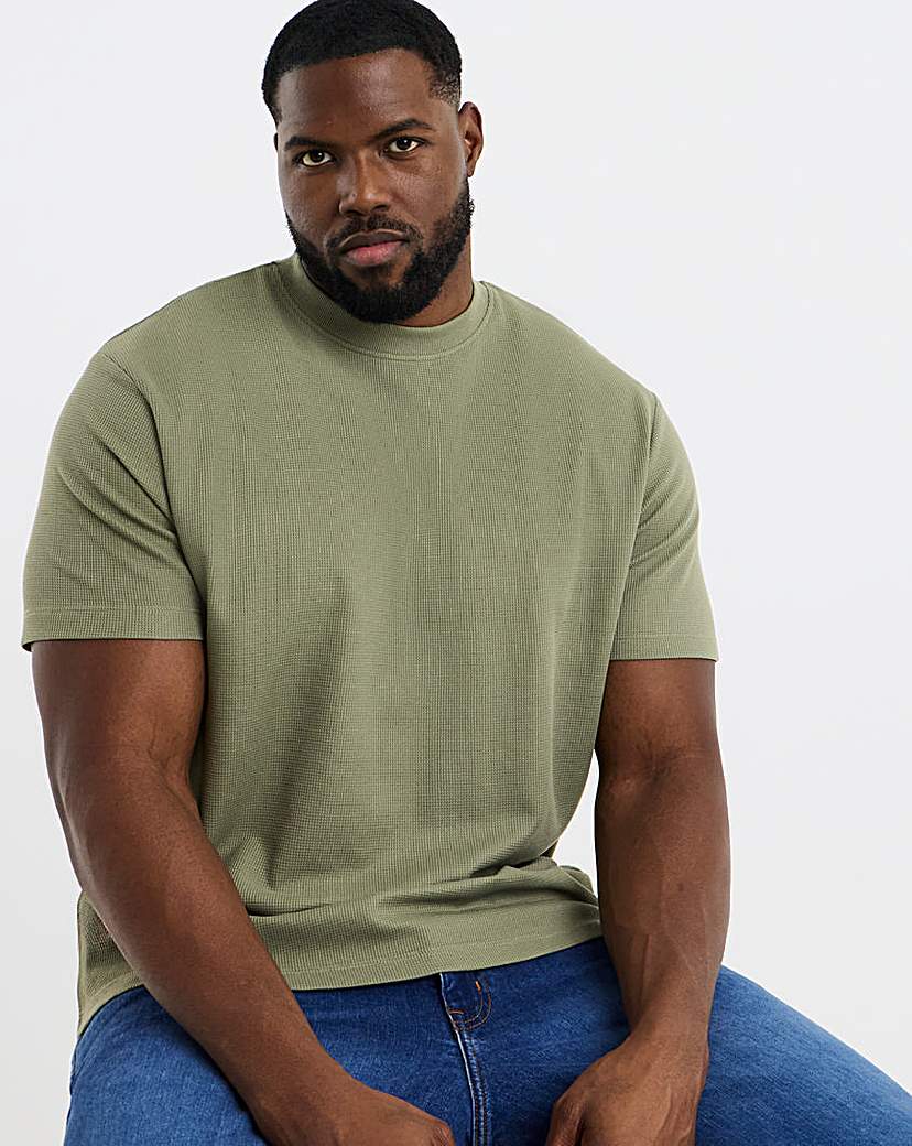 Jack & Jones Men's T-Shirt - Green - 1XL