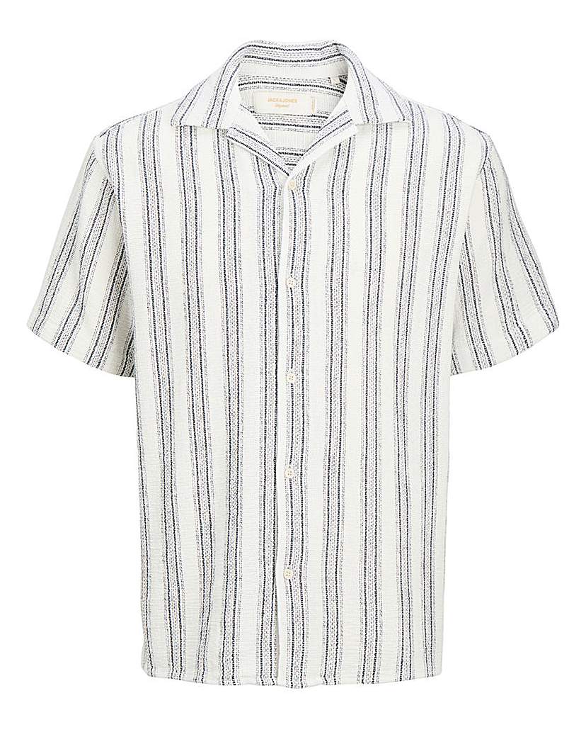 Jack Jones Coba Stripe Shirt White White …