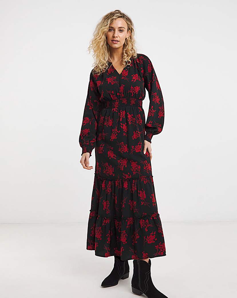 New In - Joe Browns Radiant Floral Midaxi Dress