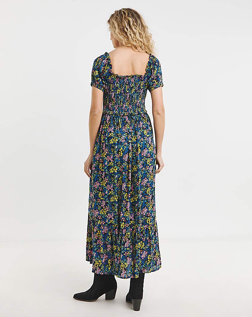 Joe Browns Serena Shirred Crinkle Dress