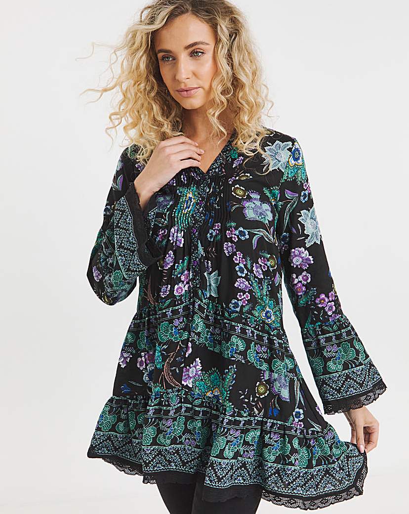 New In - Joe Browns Becca Boho Border Swing Tunic