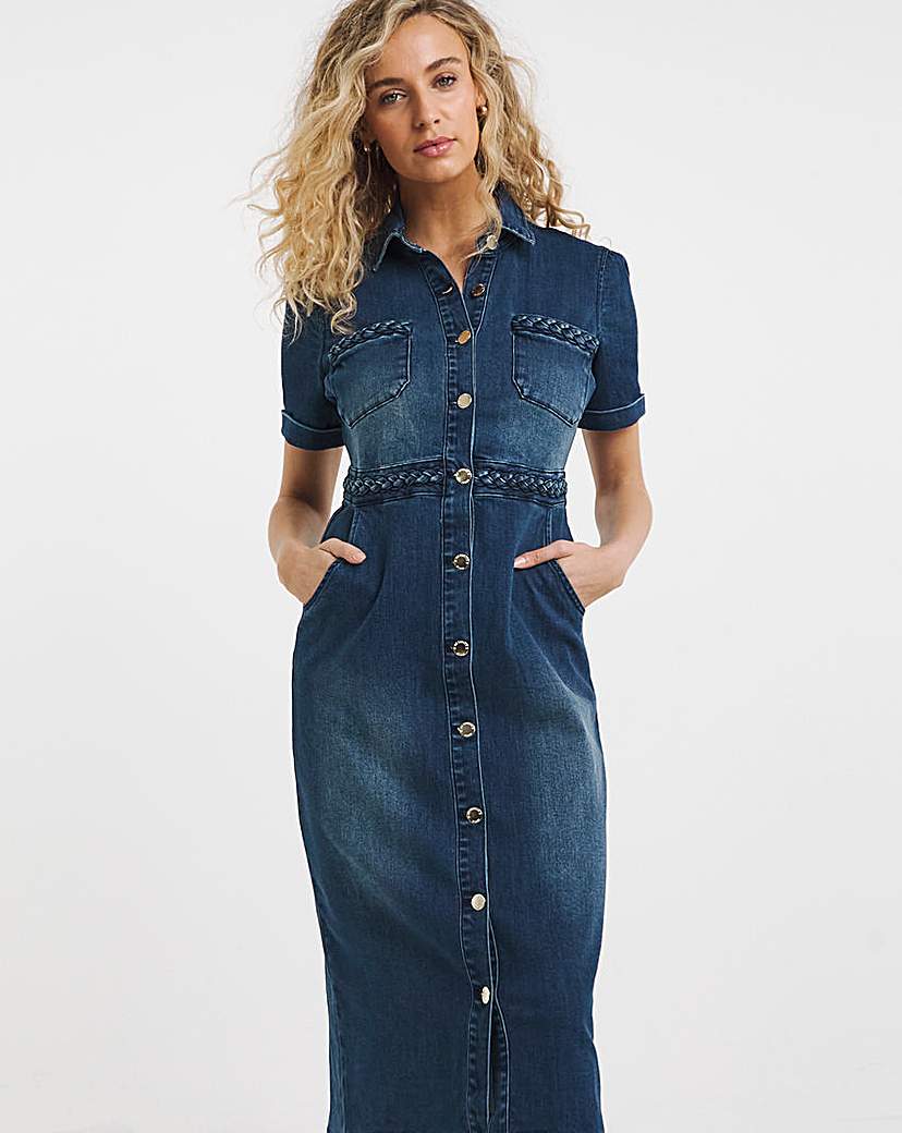 Joe Browns Denim Midi Dress