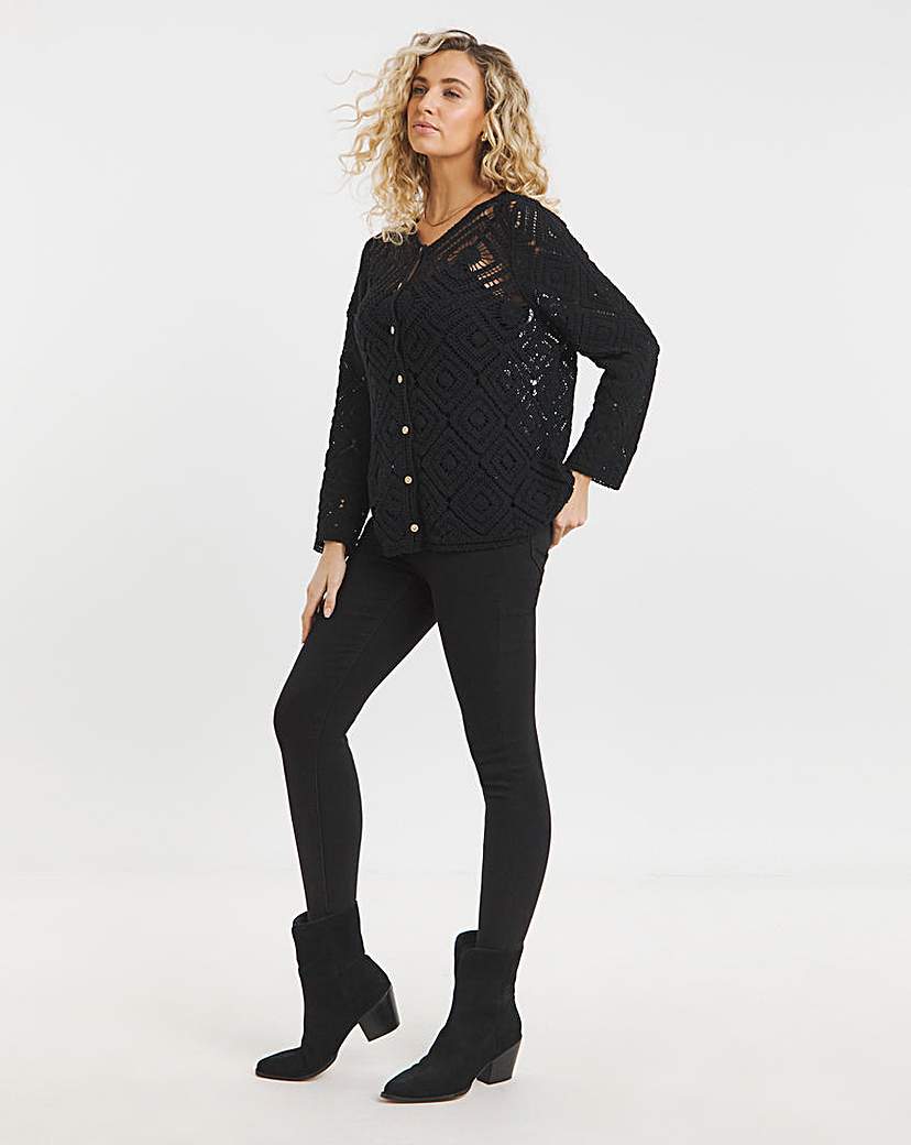 Joe Browns Crochet Cardigan