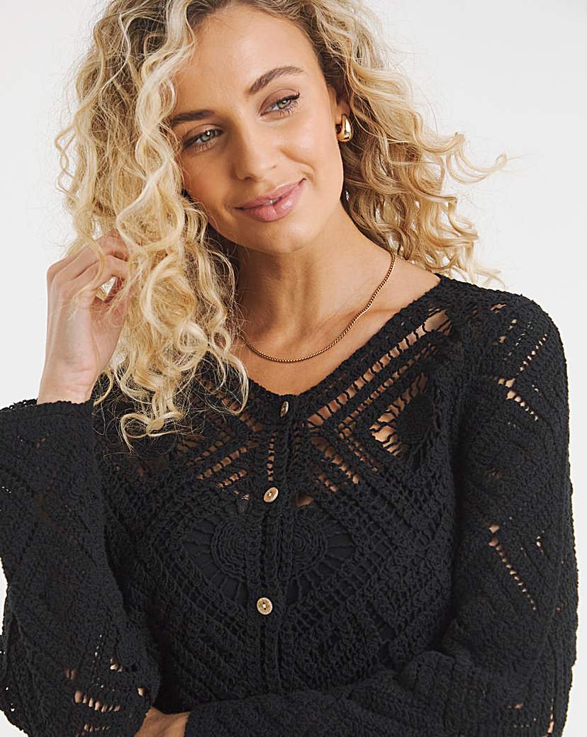 Joe Browns Crochet Cardigan