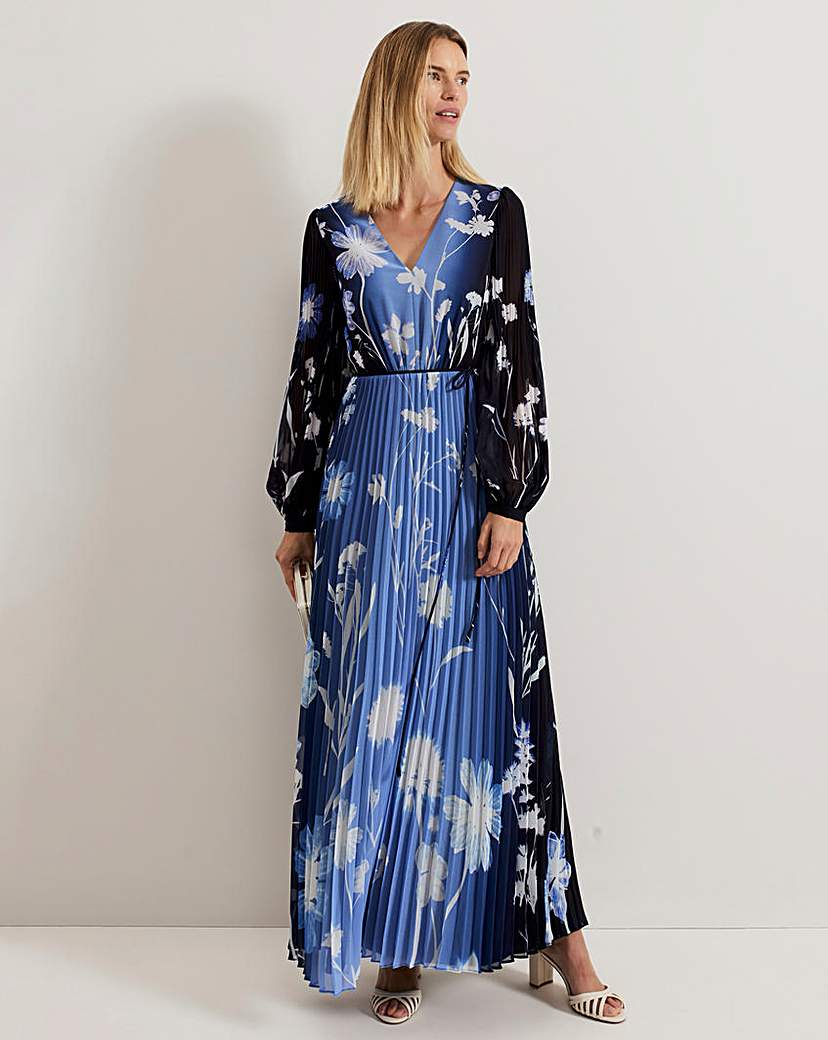 Phase Eight Floral Ombre Maxi Dress