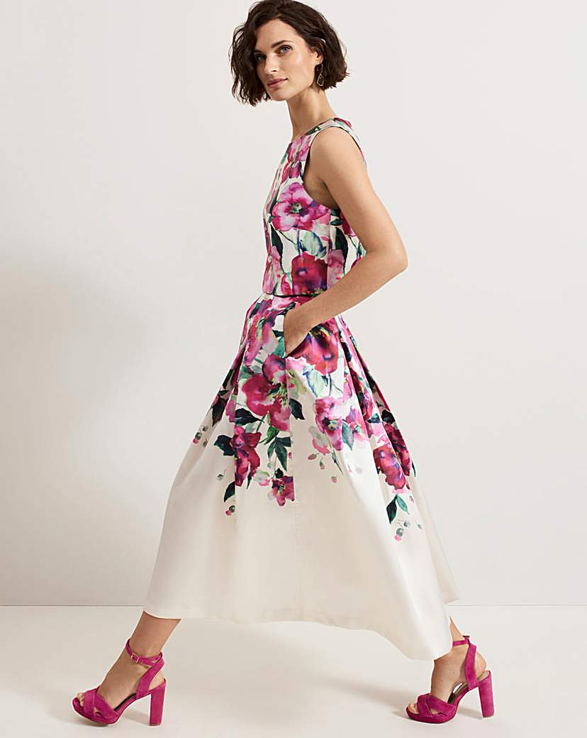 New In - Phase Eight Floral Print Skirt