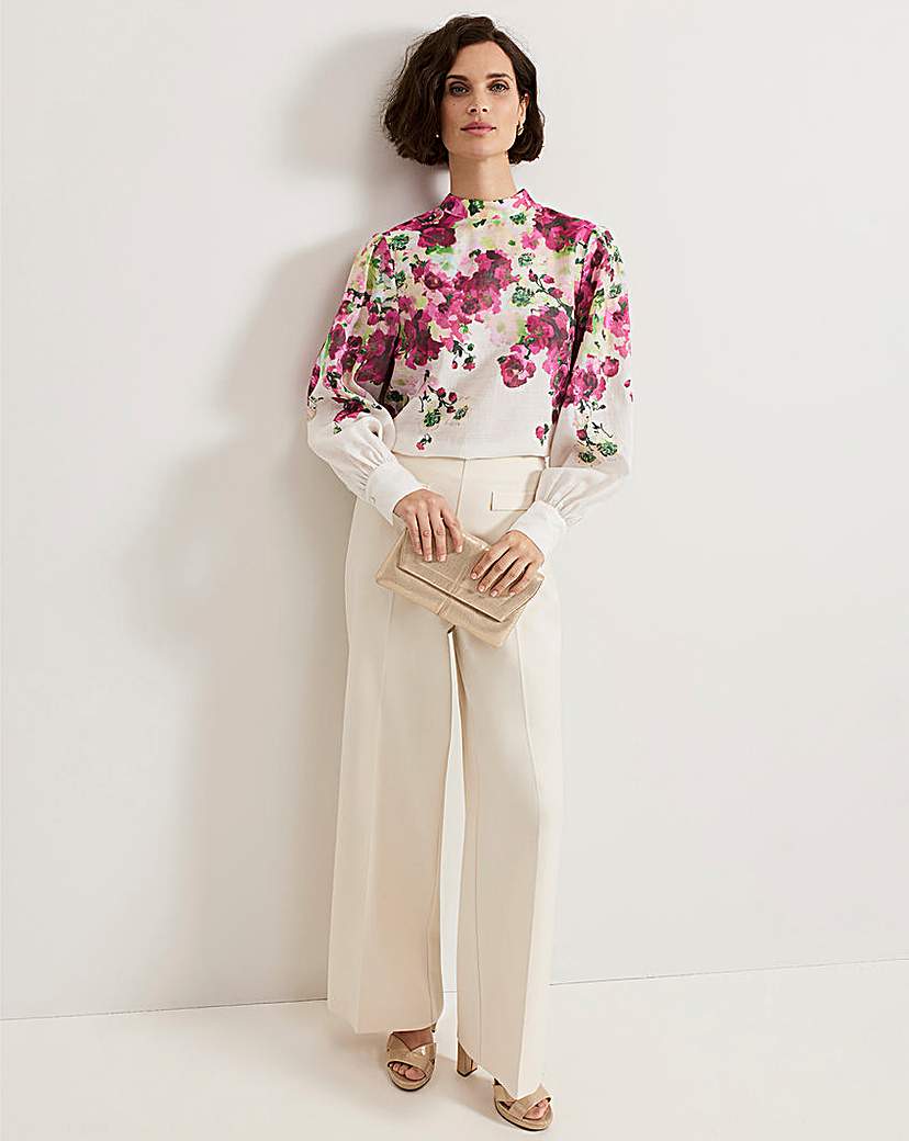 Phase Eight Border Floral Blouse