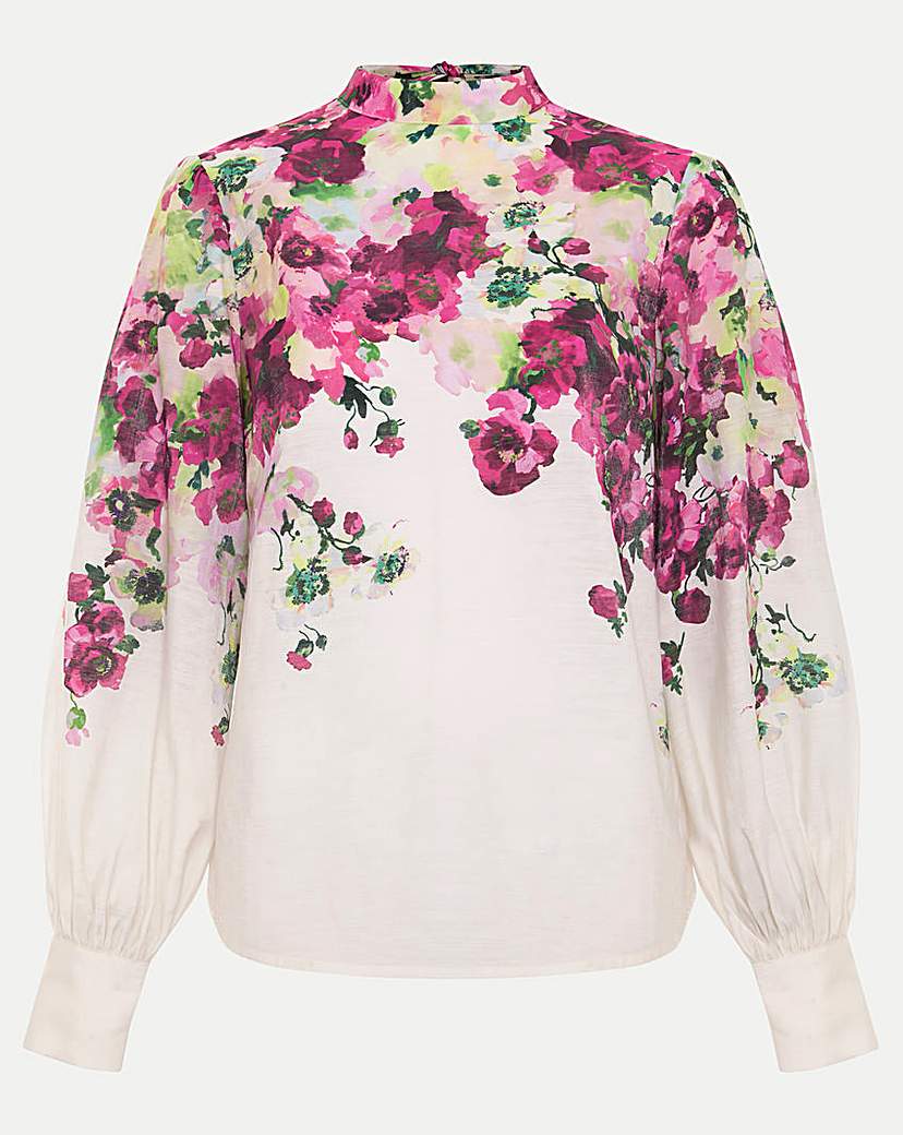 Phase Eight Border Floral Blouse