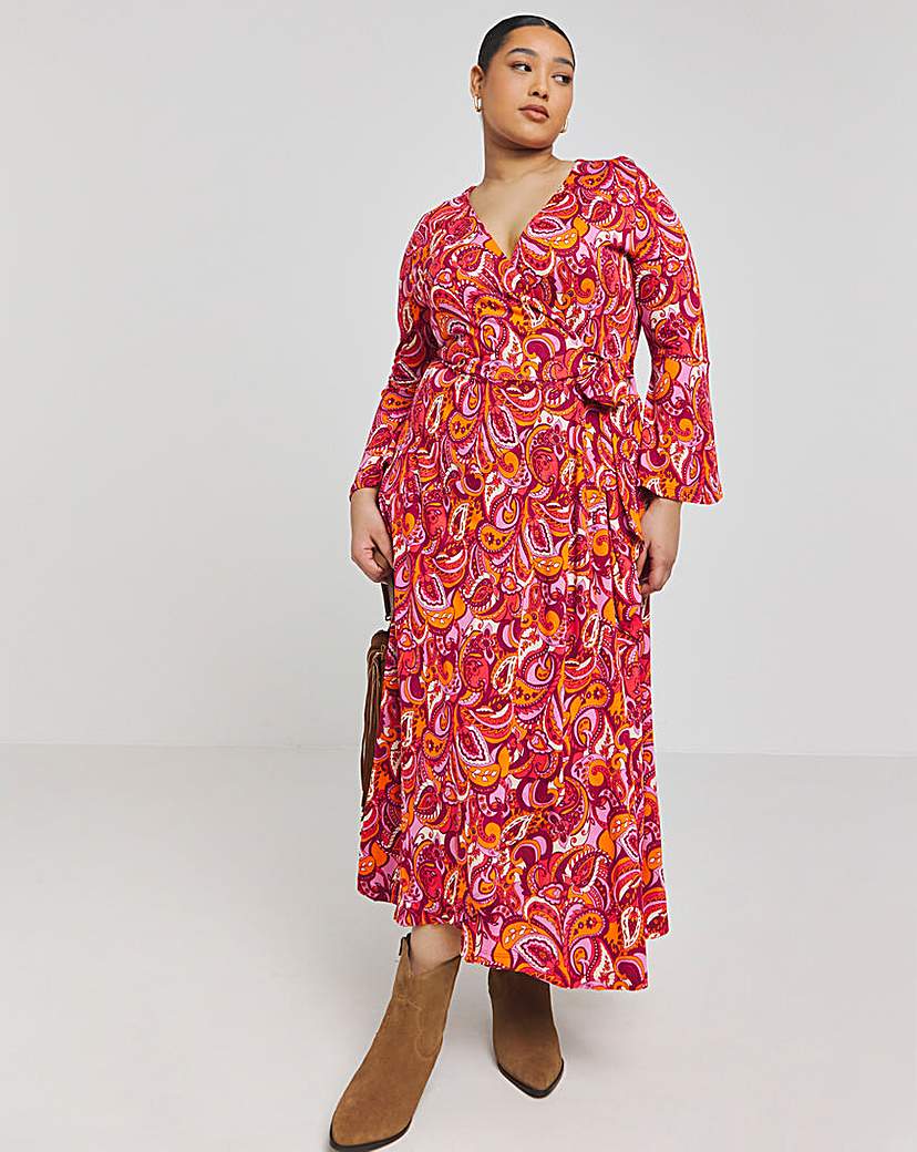 Joe Browns Paisley Print Wrap Dress