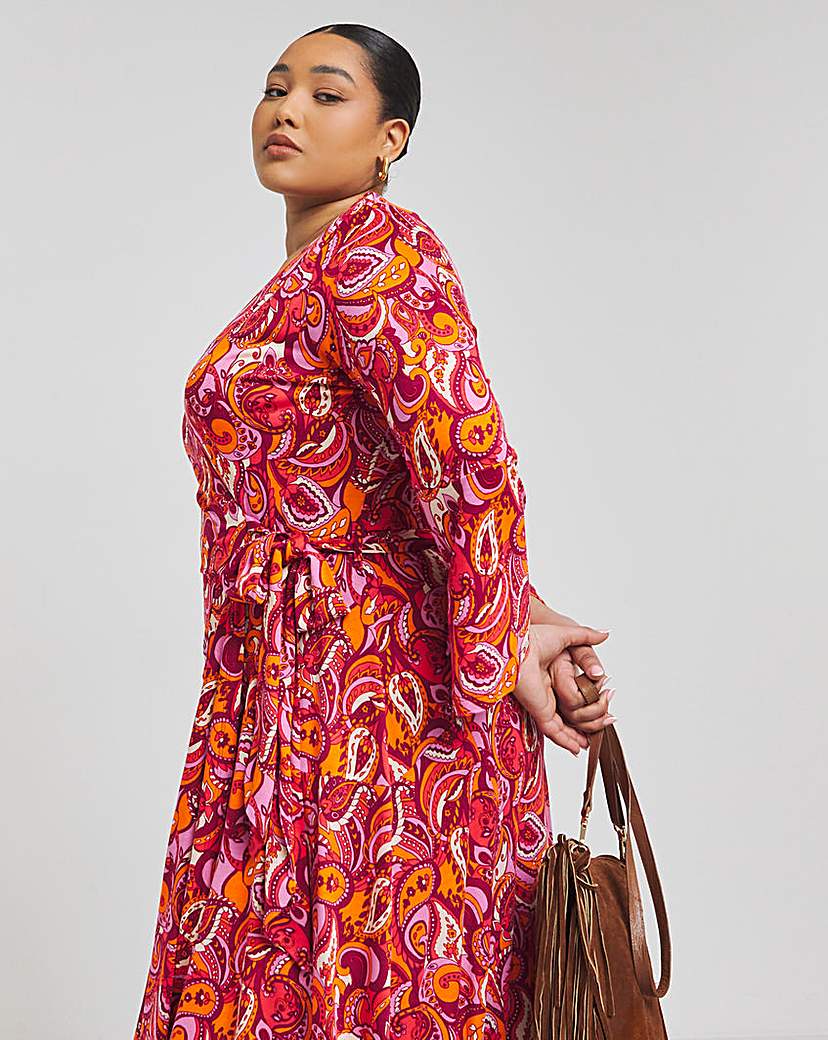 Joe Browns Paisley Print Wrap Dress