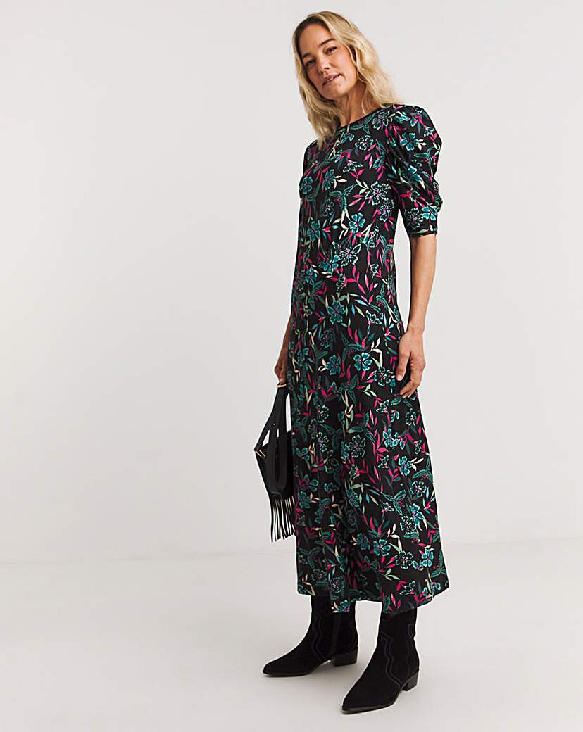 Joe Browns Floral Jersey Midaxi Dress