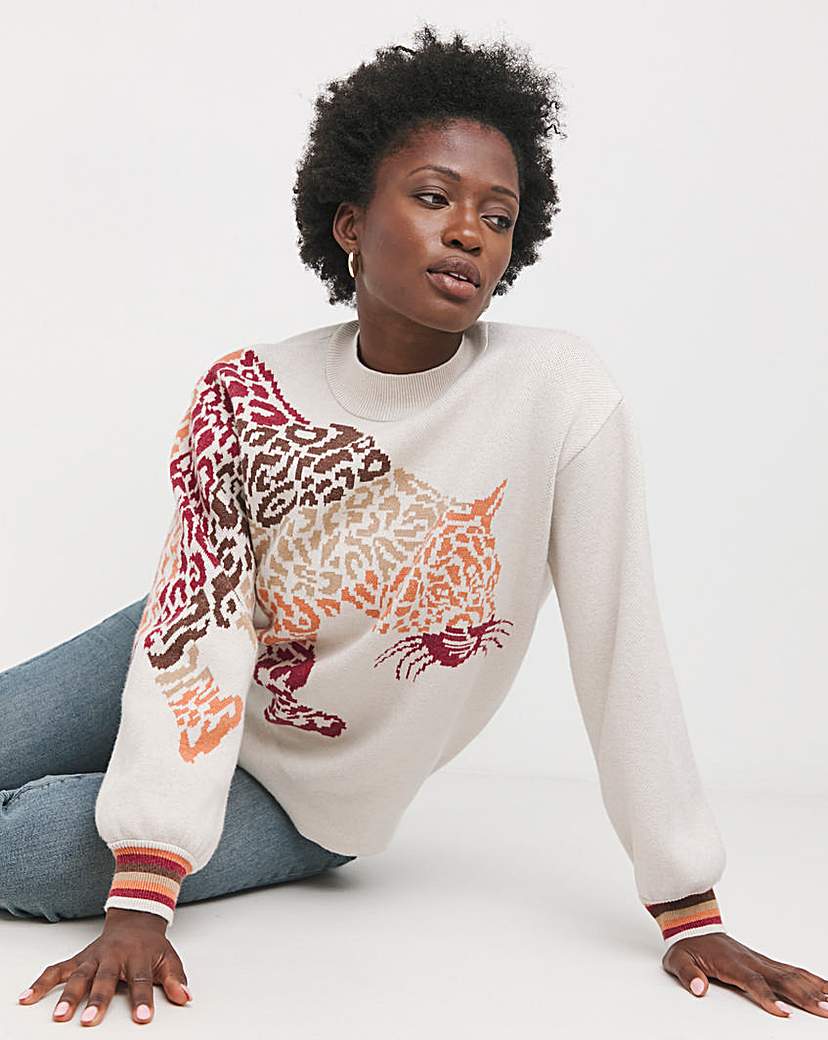 New In - Joe Browns Intriguing Animal Jumper