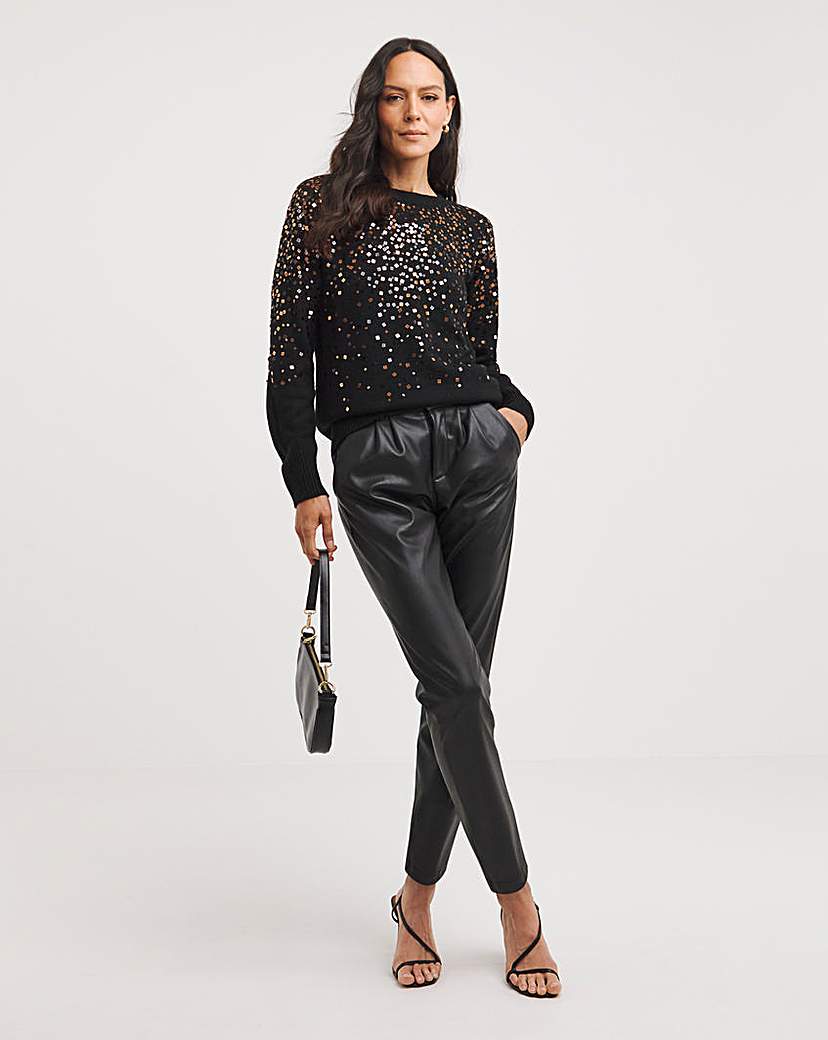 Sequin Mix Jumper