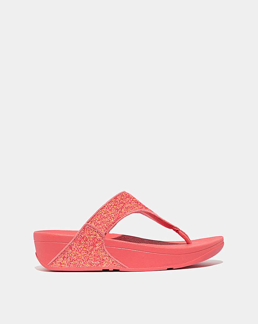 Fit Flop Lulu Glitter Toe-Post Sandals