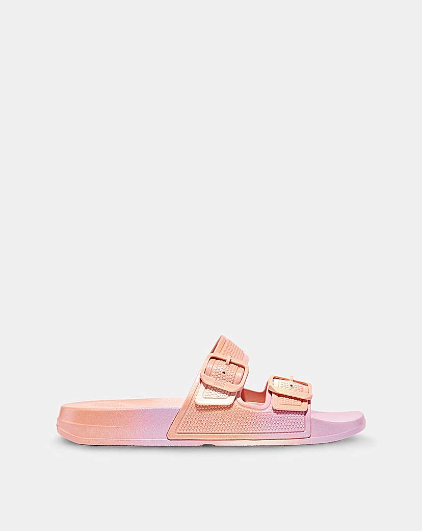 Fit Flop iQushion Two-Bar Buckle Slides