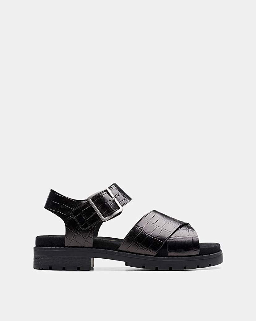 Clarks Orinoco Buckle Sandal E Fit