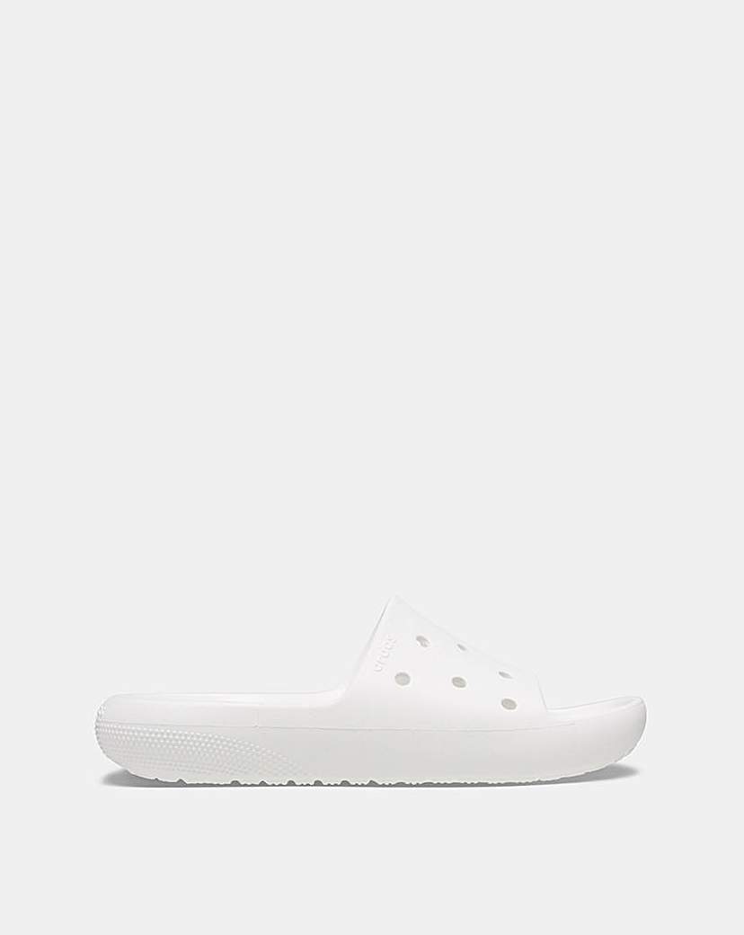 Crocs Classic Slider Sandals - White