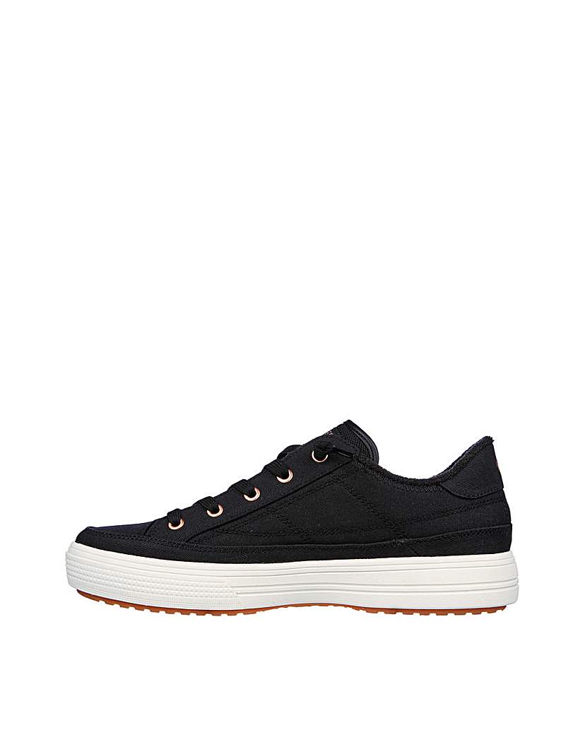 Skechers Arch Fit Arcade Canvas Trainer