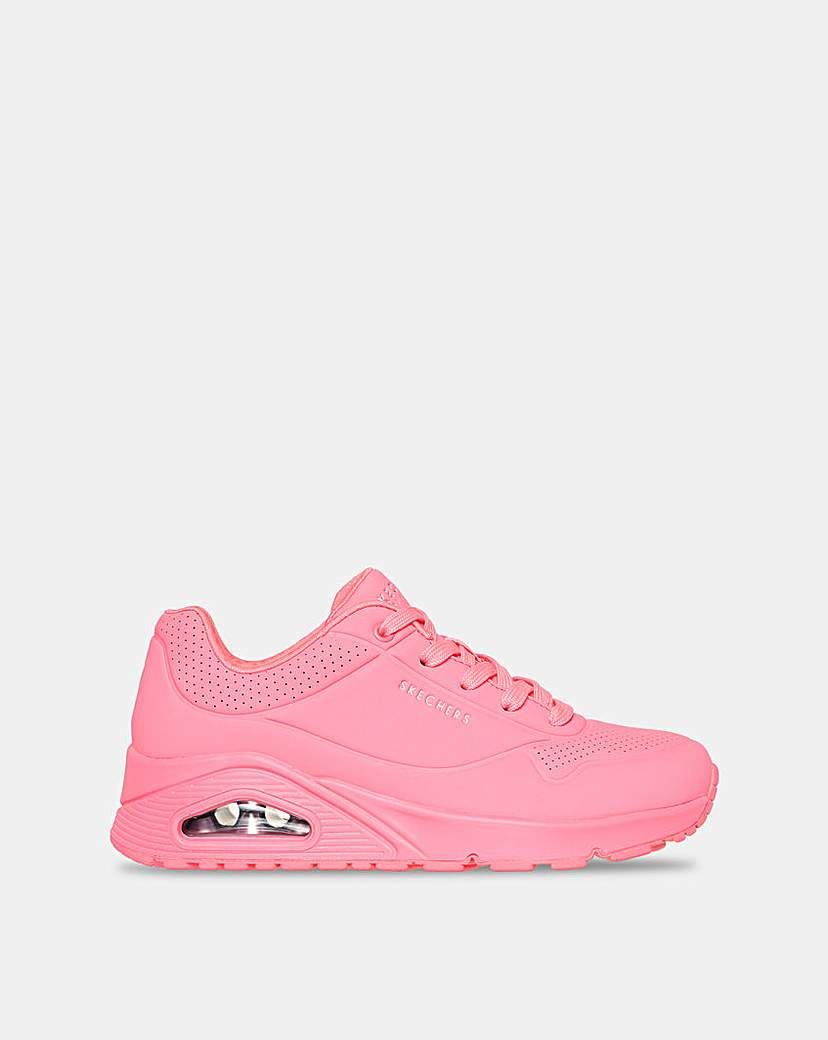 Skechers Uno Lace Up Trainer D Fit
