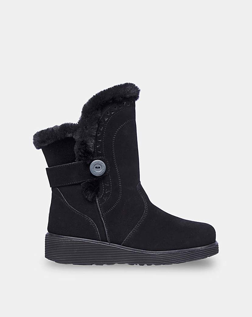 Skechers clearance wedge boots