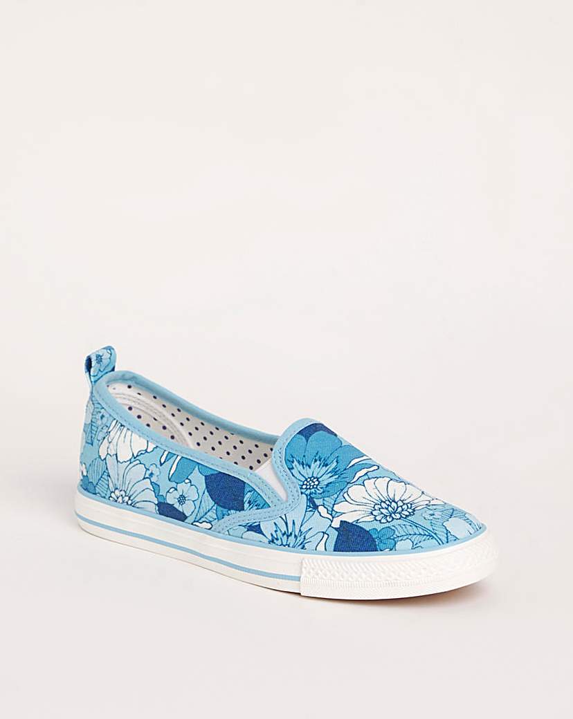 Joe Browns Slip On pump Wide Fit