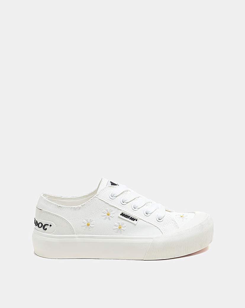 Rocket Dog Jazzin Embroidery Trainers