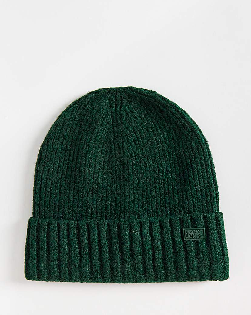 Jack& Jones Rush Beanie Hat - Green