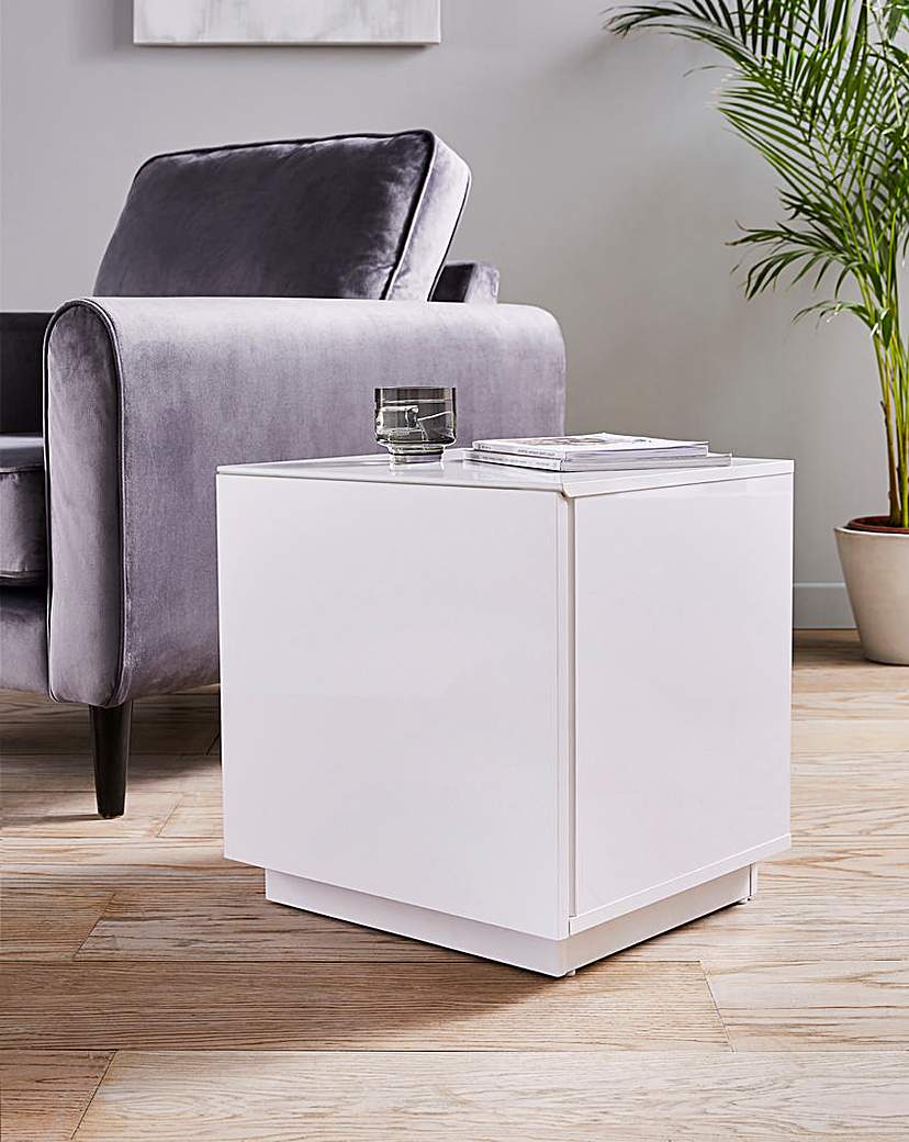Image of Allure High Gloss Side Table