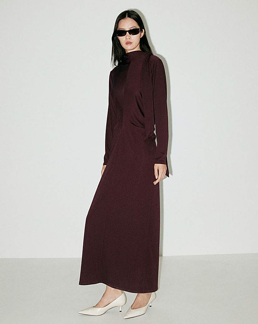 Mango Turtle Neck Dress