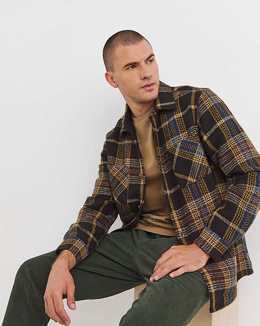 Double Pocket Flannel Check Shirt