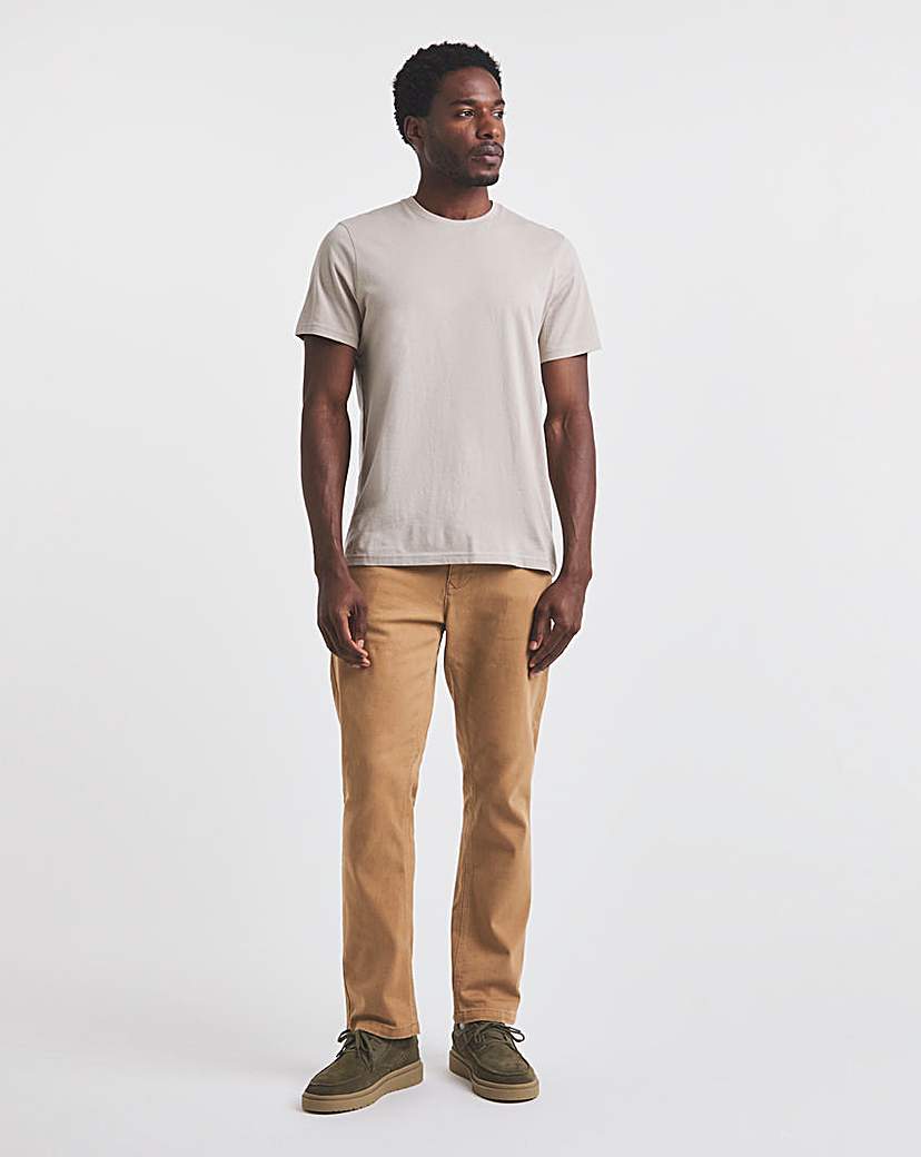 Union Straight Fit Gabardine Jean