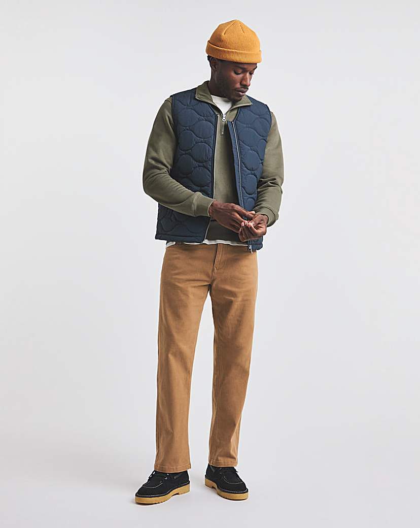 New In - Union Loose Fit Stretch Gabardine Jean