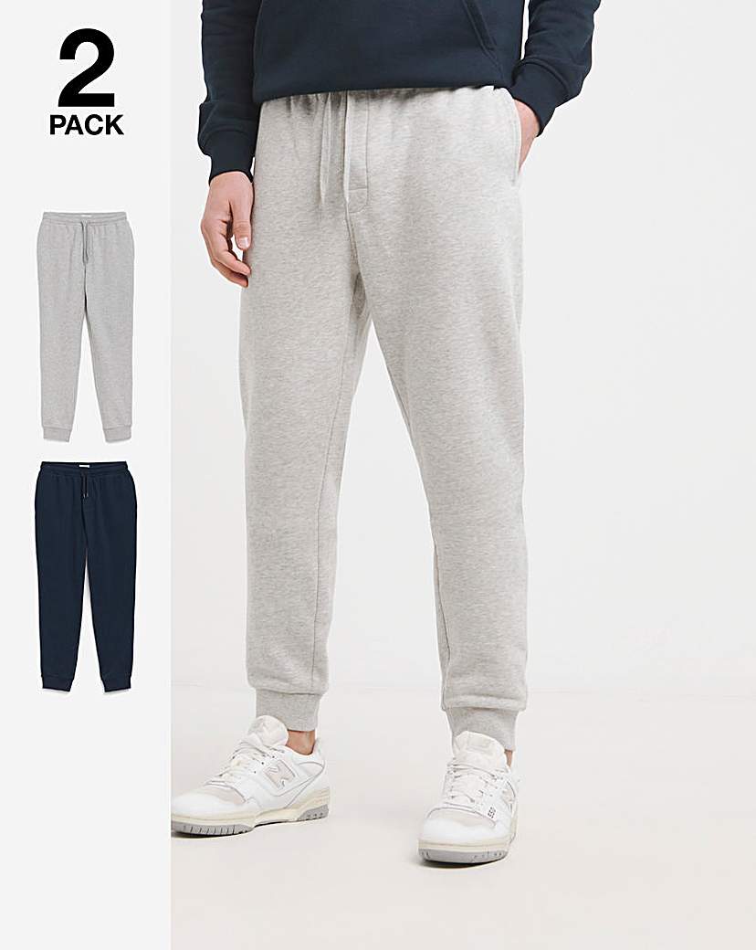 New In - 2 Pack Brush Back Lounge Joggers