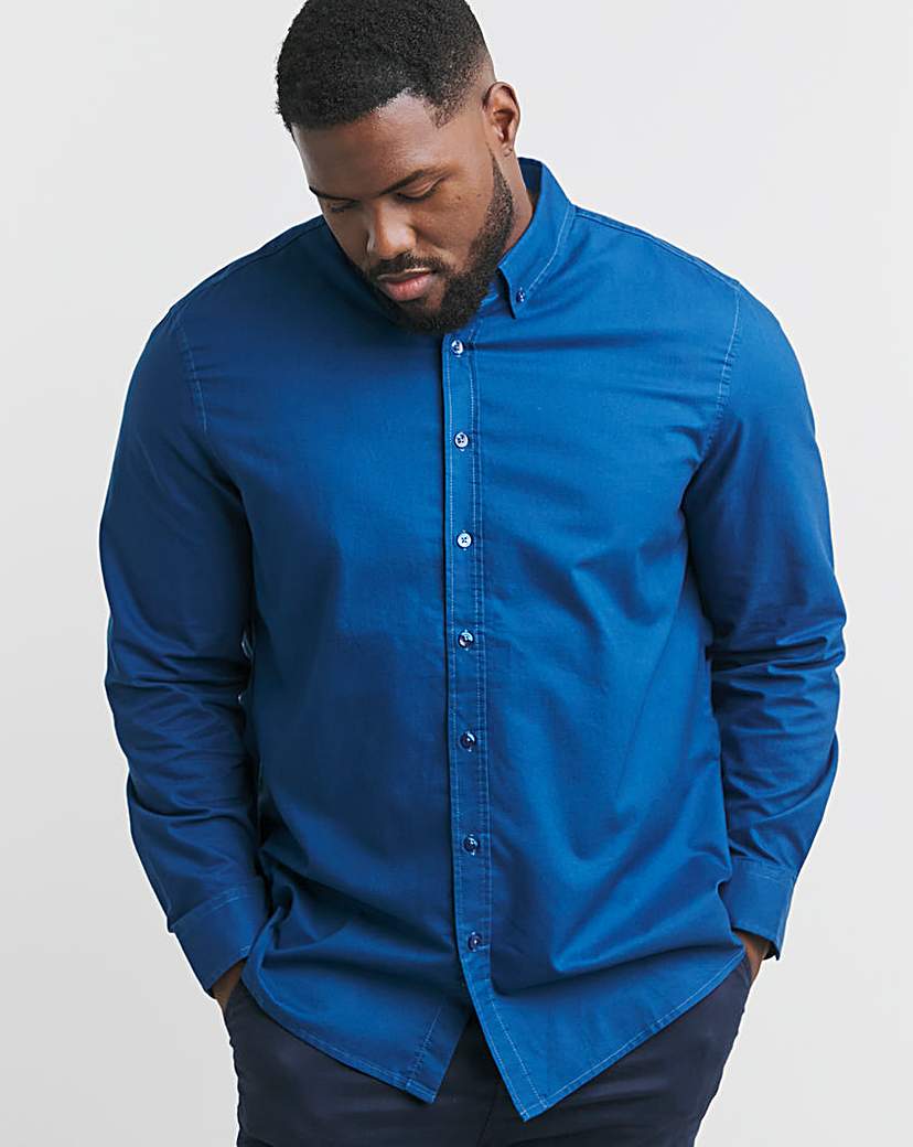 Long Sleeve Oxford Shirt Reg