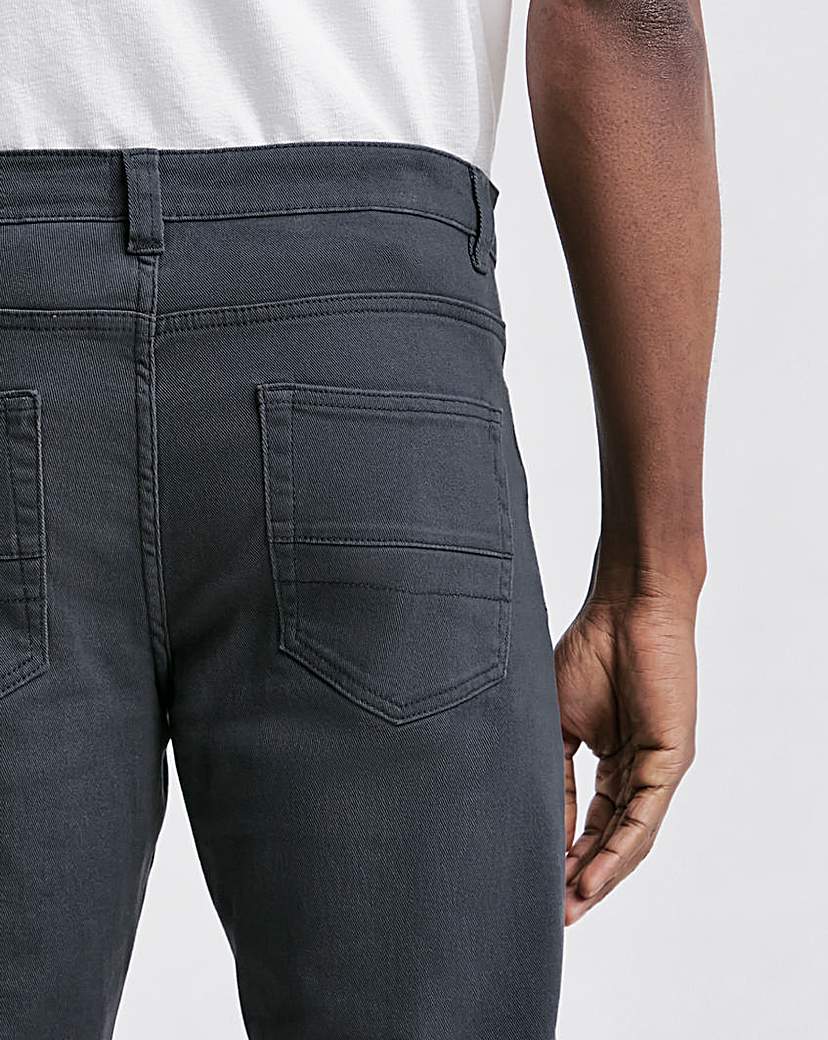Union Blue Slim Stretch Gabardine Jean