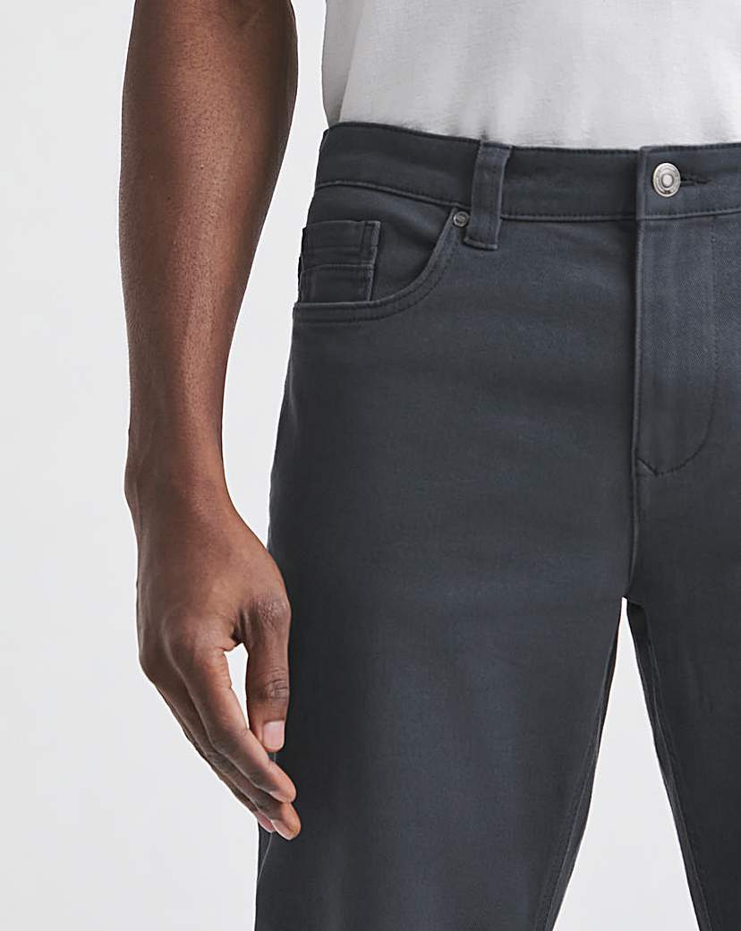 Union Blue Loose Stretch Gabardine Jean