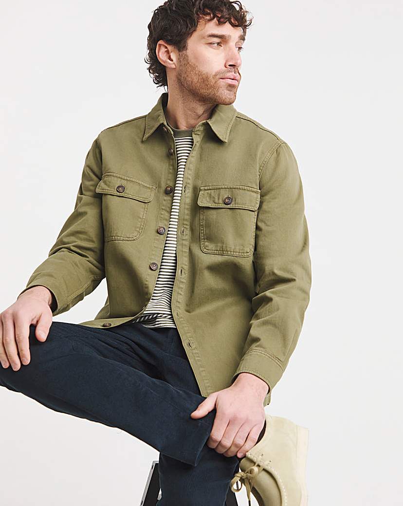 New In - Twill Overshirt