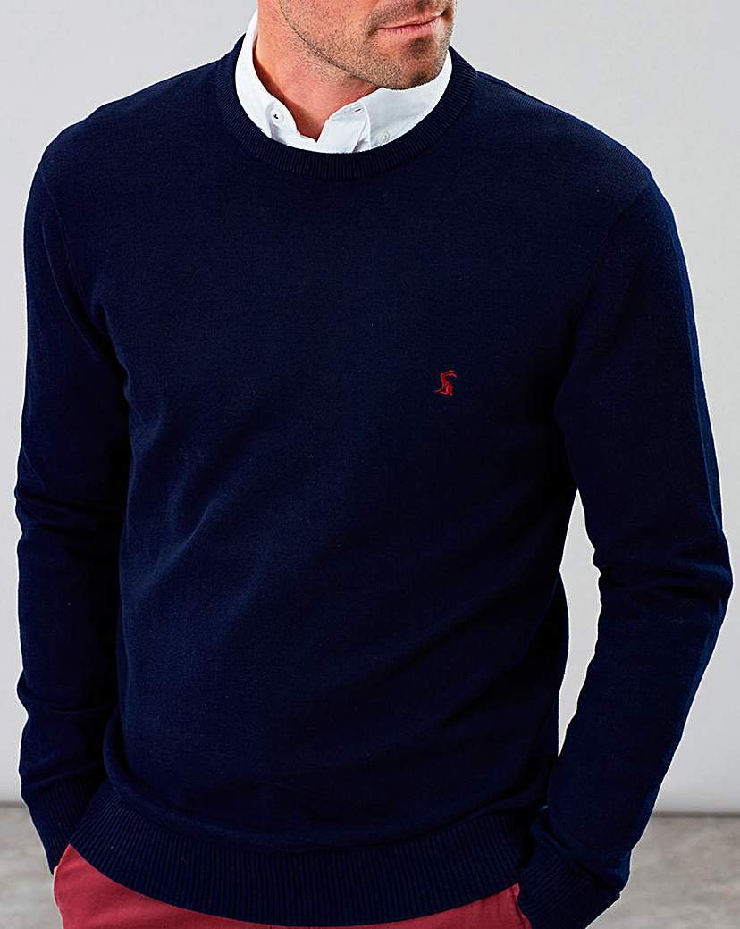 Image of Joules Jarvis Cotton Crew Neck Jumper